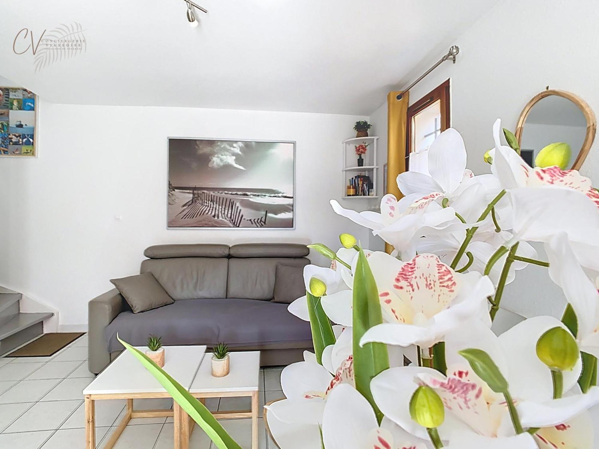 Petit Coin De Paradis Dans Residence Avec Piscine Vias Extérieur photo