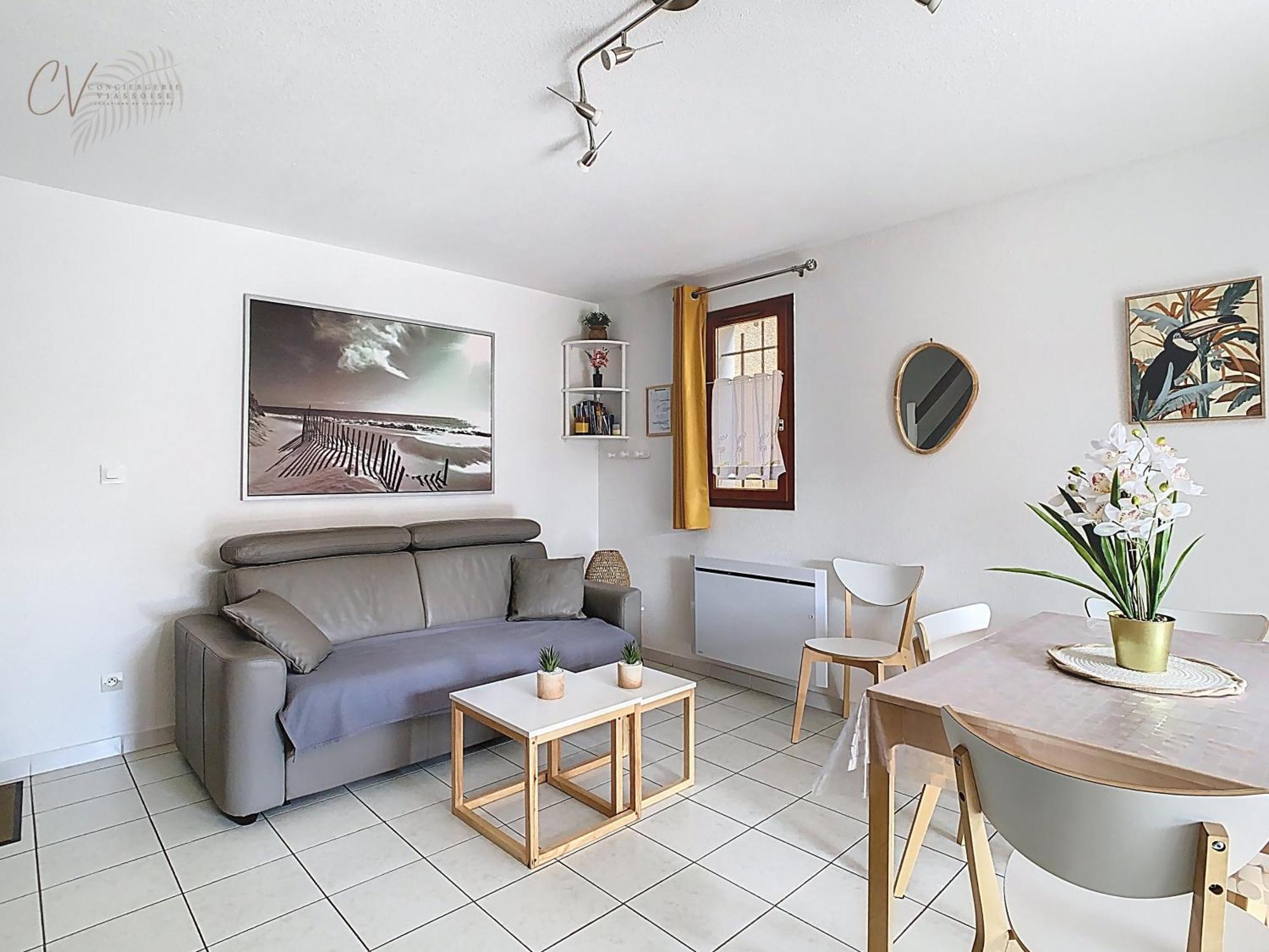 Petit Coin De Paradis Dans Residence Avec Piscine Vias Extérieur photo